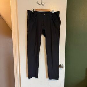 Lululemon black abc classic fit pants style Lm5ADFS 
size 38